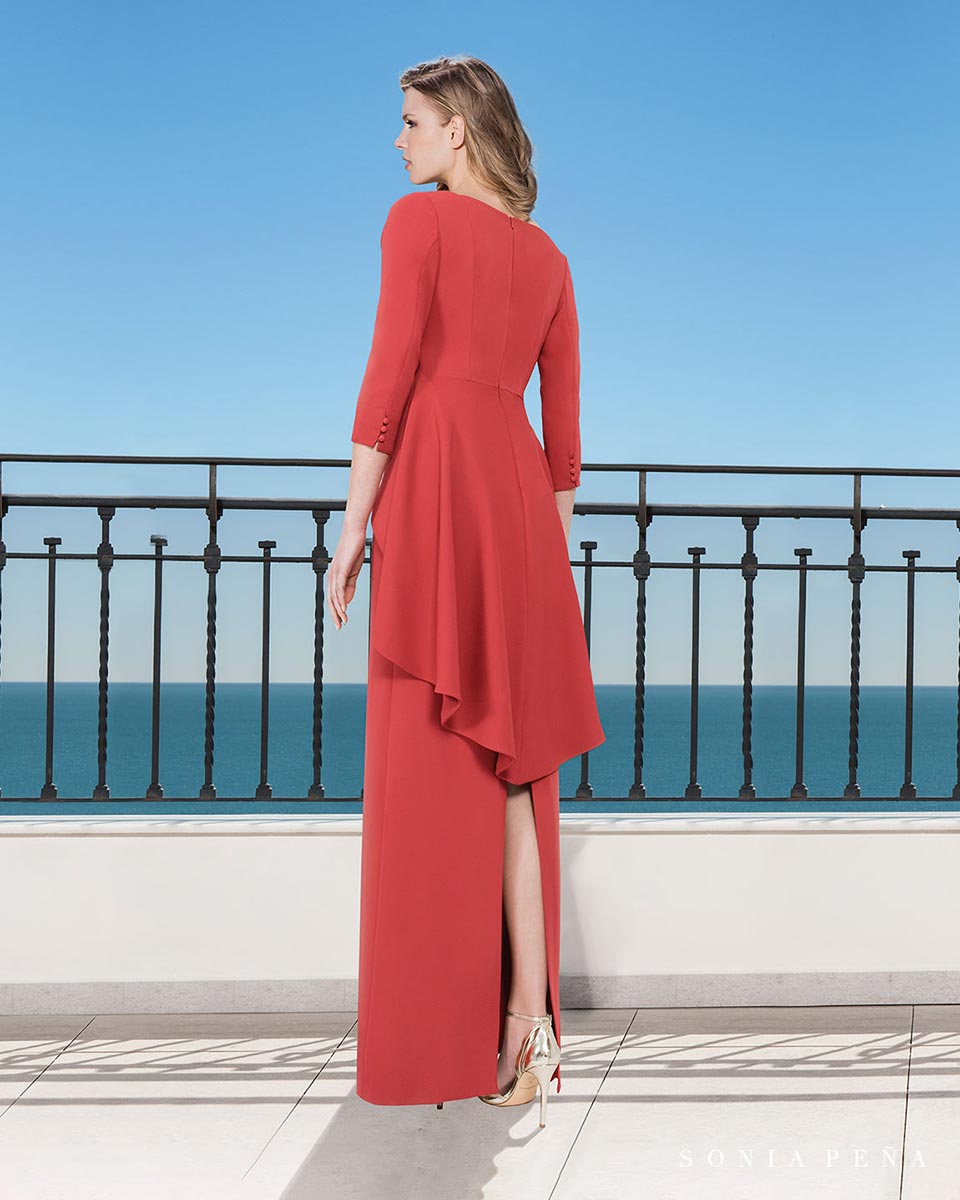 Vestito lungo. Primavera Estate 2019 Collezione Balcón del Mar. Sonia Peña - Ref. 1190026